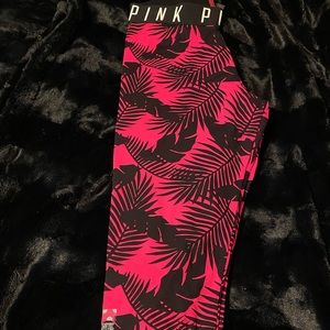 Pink workout pants
